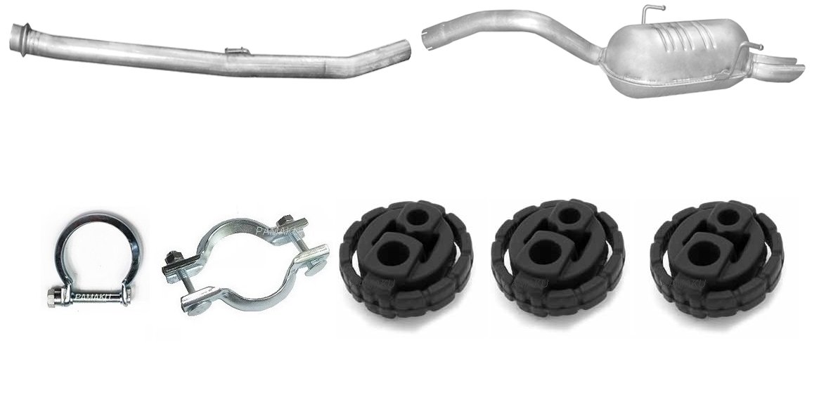 Peugeot 807 2.2 HDi Td 100 kW (2002-7/2006) Trubka Tlumič