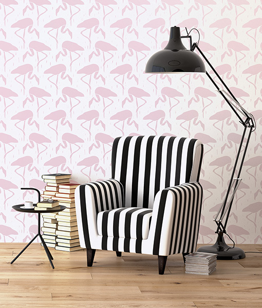 Fishing Flamingos - szablon FLAMINGI - SCANDI Rodzaj szablon