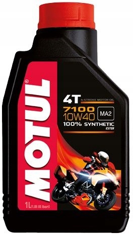 

Motul 7100 Ester 10W40 MA2 4T 1L