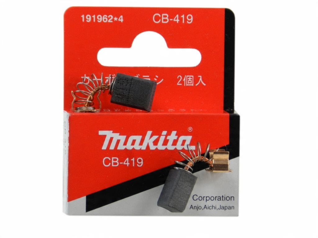

Makita Szczotki CB-419 HP2041 HP2051 HP2071 MT924