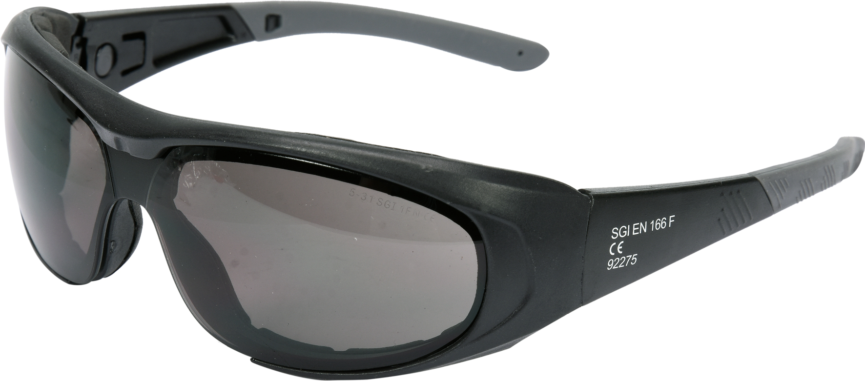 YATO OKULARY OCHRONNE SZARE Z PASKIEM