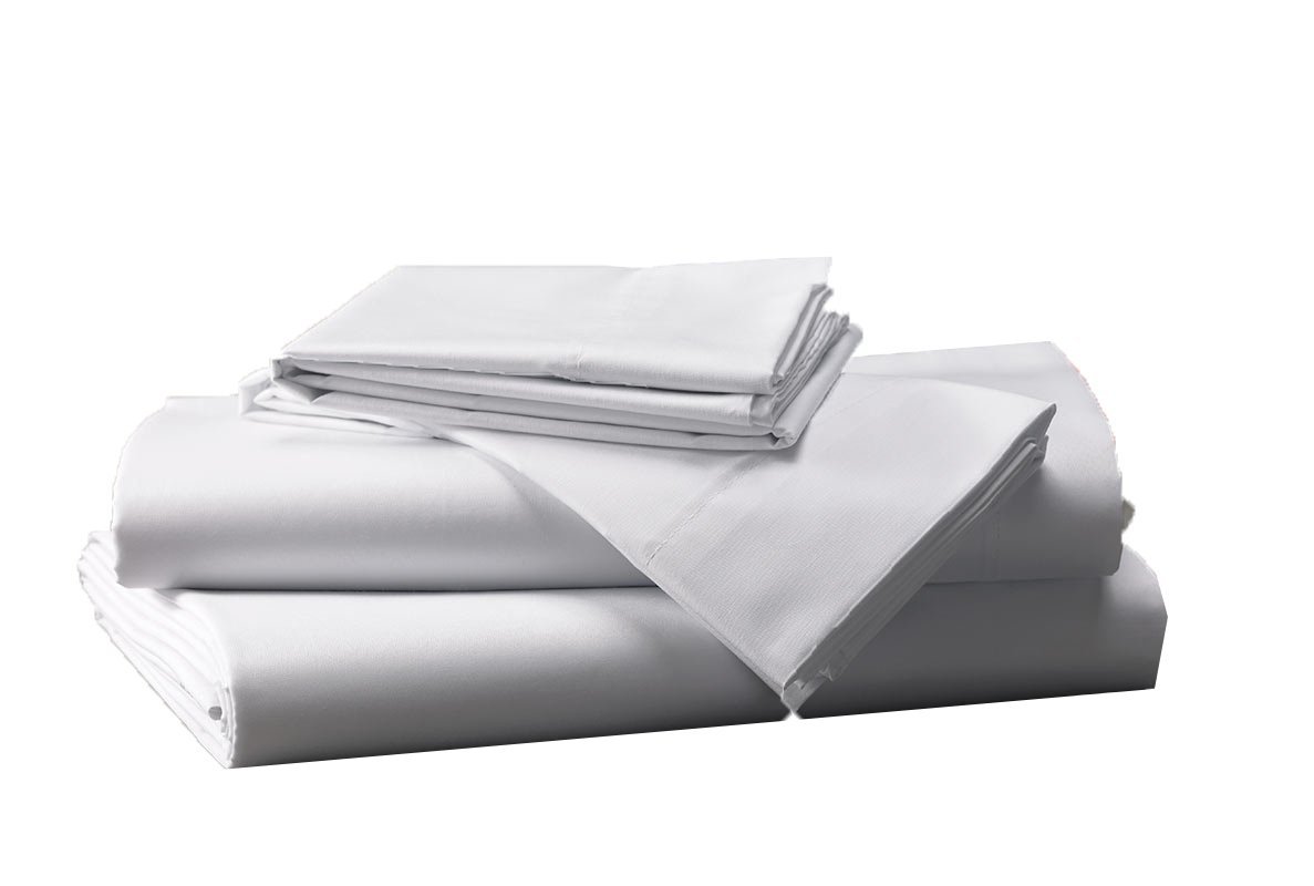 

Prześcieradło białe hotelowe Noris 260x220 bawełna