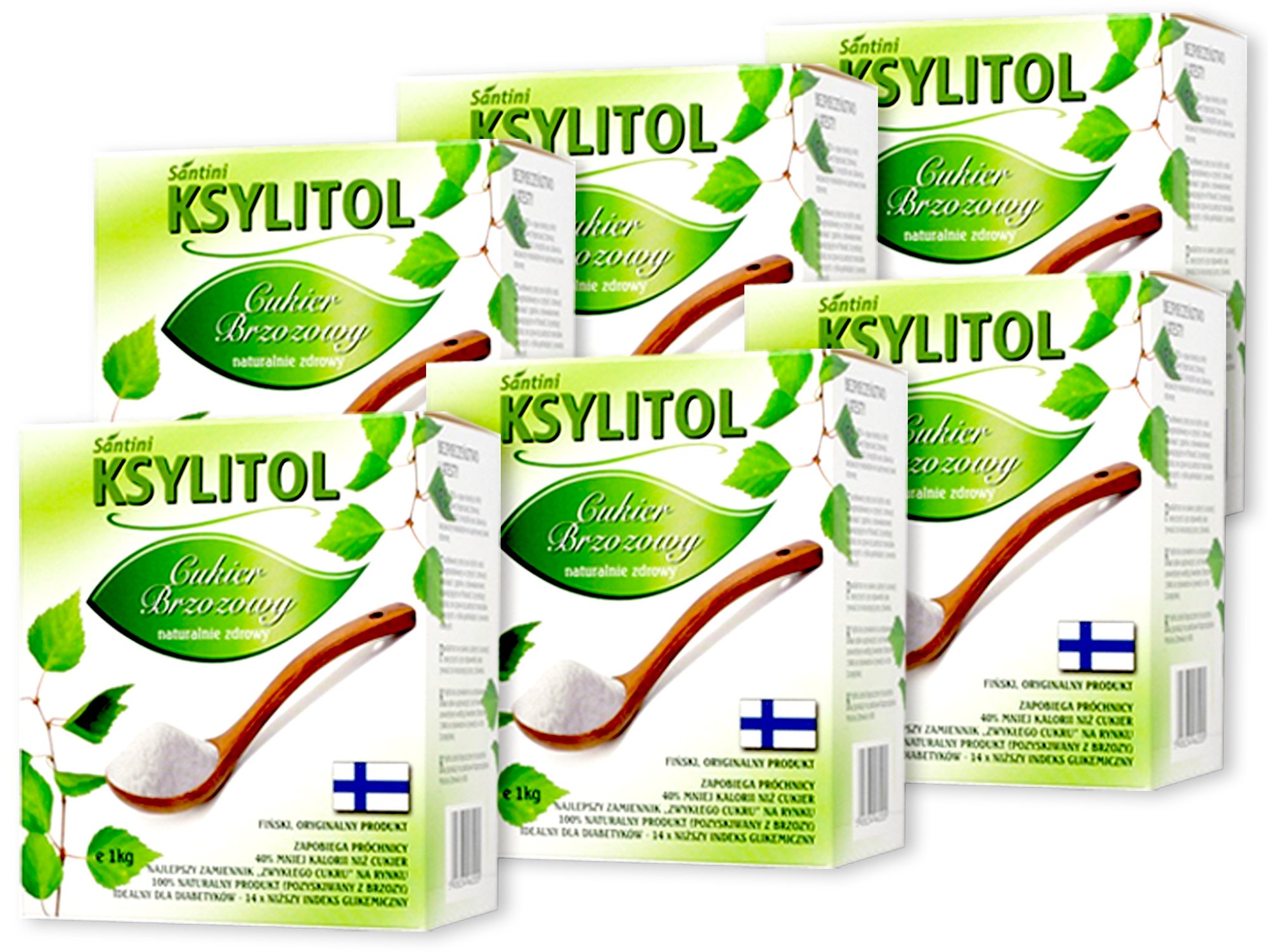 6 kg fínsky XYLITOL 100% breza cukru, xylitol