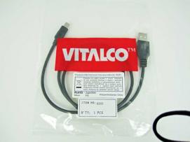 kabel przewód mini USB 0,8m VITALCO EAN (GTIN) 5903802605785
