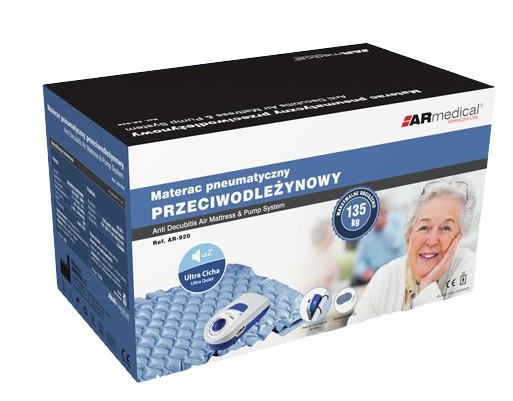 

Materac Zmiennociśnieniowy Przeciwodleżynowy Pompa