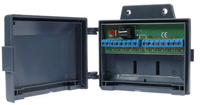 

Rozgałęźnik Zasilania Cctv Do 8 Kamer 12V 4A LZ-1