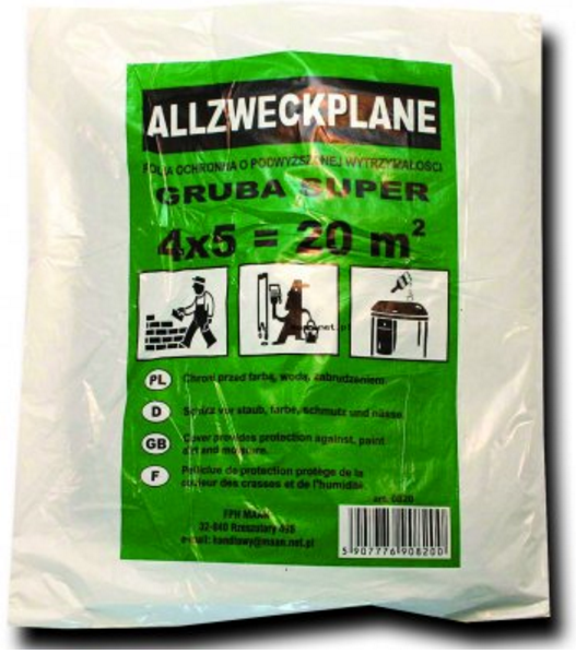 

Folia Malarska Ochronna Budowlana Gruba