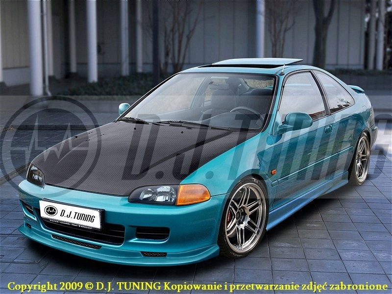 HONDA CIVIC V *DOKŁADKA ZDERZAKA PRZÓD*DJ-TUNING