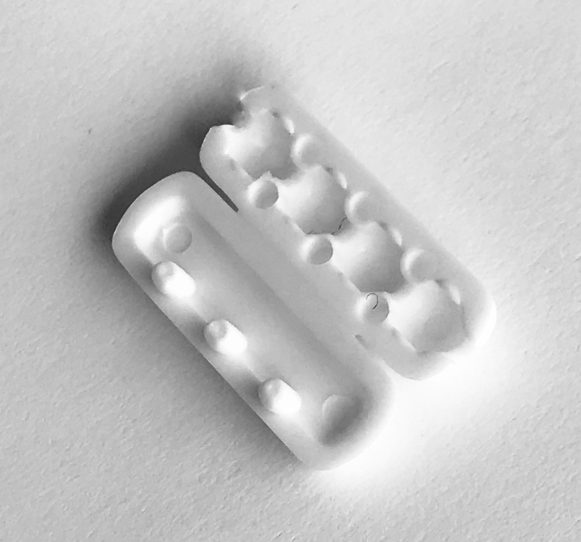 Łącznik łańcuszka rolet żaluzji kulki 3,2mm biały Średnica 3.2 mm