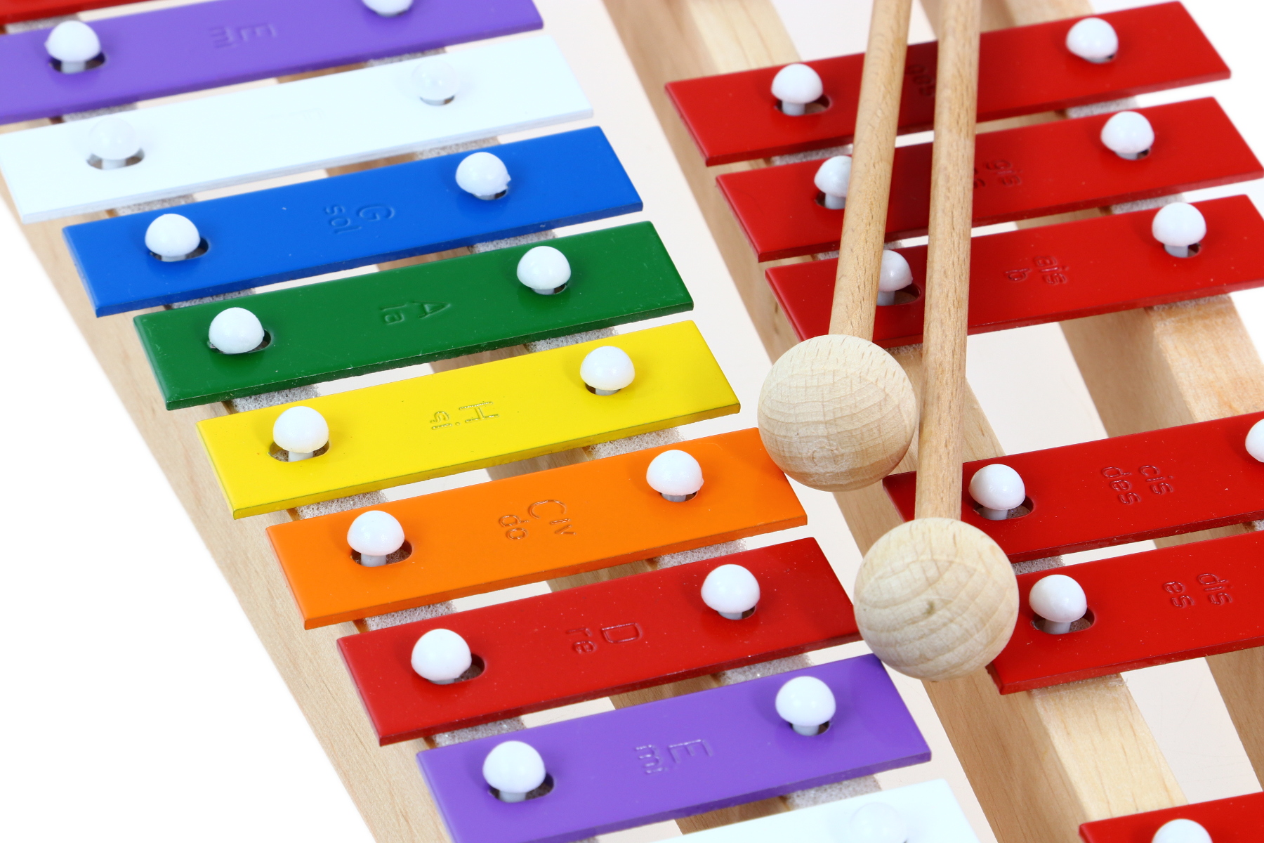CYMBAŁKI 27 TONOWE Dzwonki Chromatyczne DREWNO KOL Wiek dziecka 3 lata +