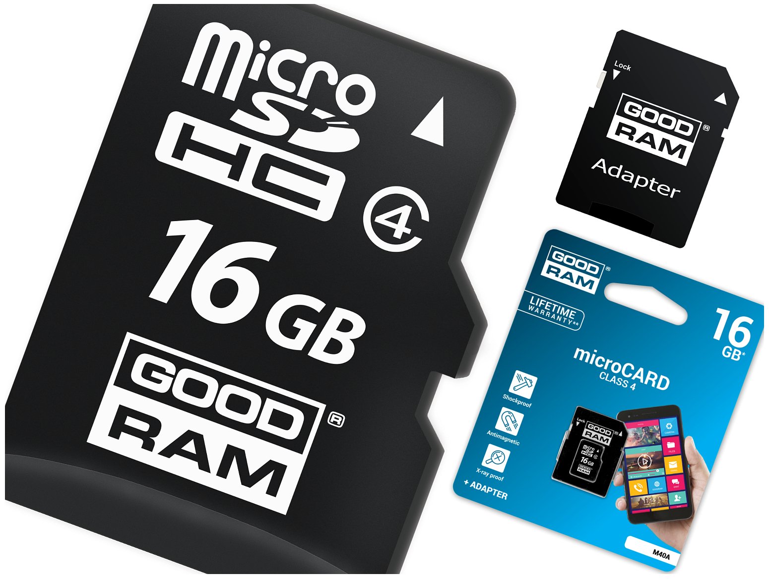 

Goodram Karta Micro Sd 16GB Pamieci Adapter Sdhc