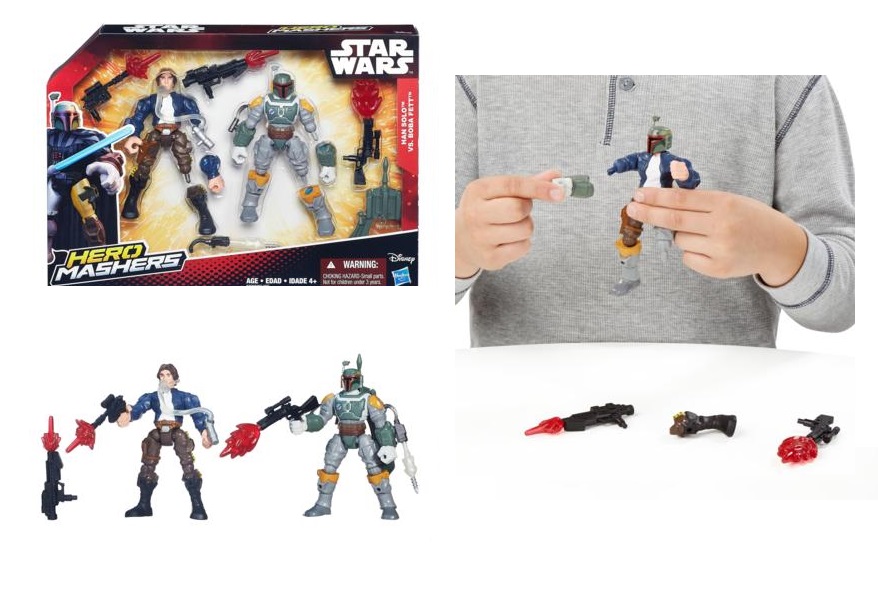 

Hero Mashers Star Wars Han Solo Kontra Boba Fett