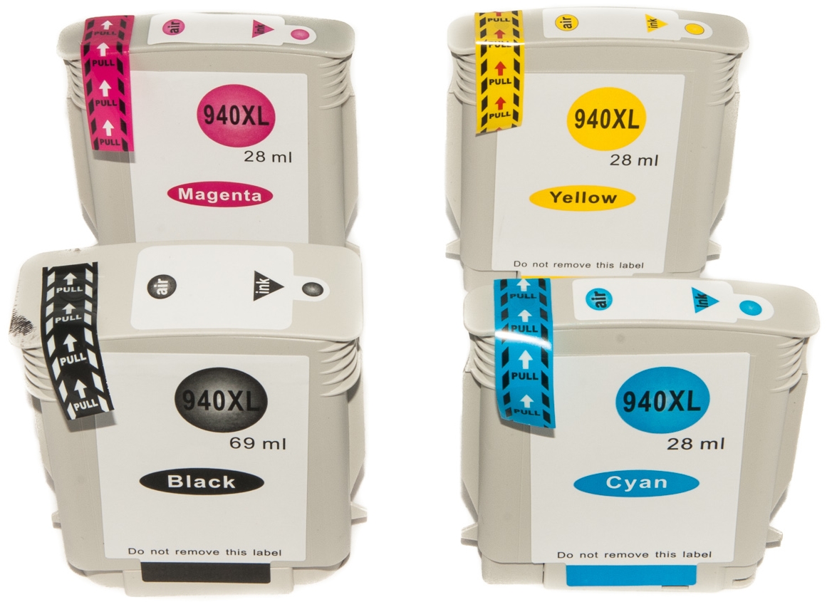 

4x Tusz Do HP940XL Hp 940XL 8000, 8500A Chip