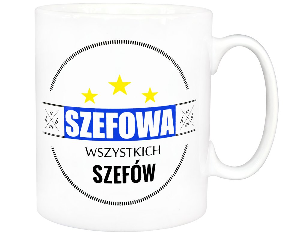 

Prezent dla Szefowej - kubek Szefowa, do biura