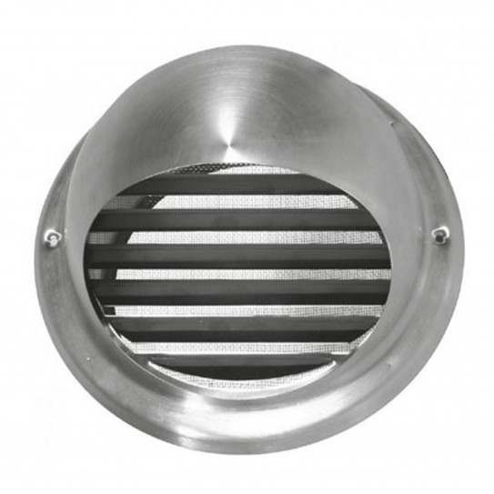 

Czerpnia/wyrzutnia nierdzewna 100 Uvla Chrom/inox