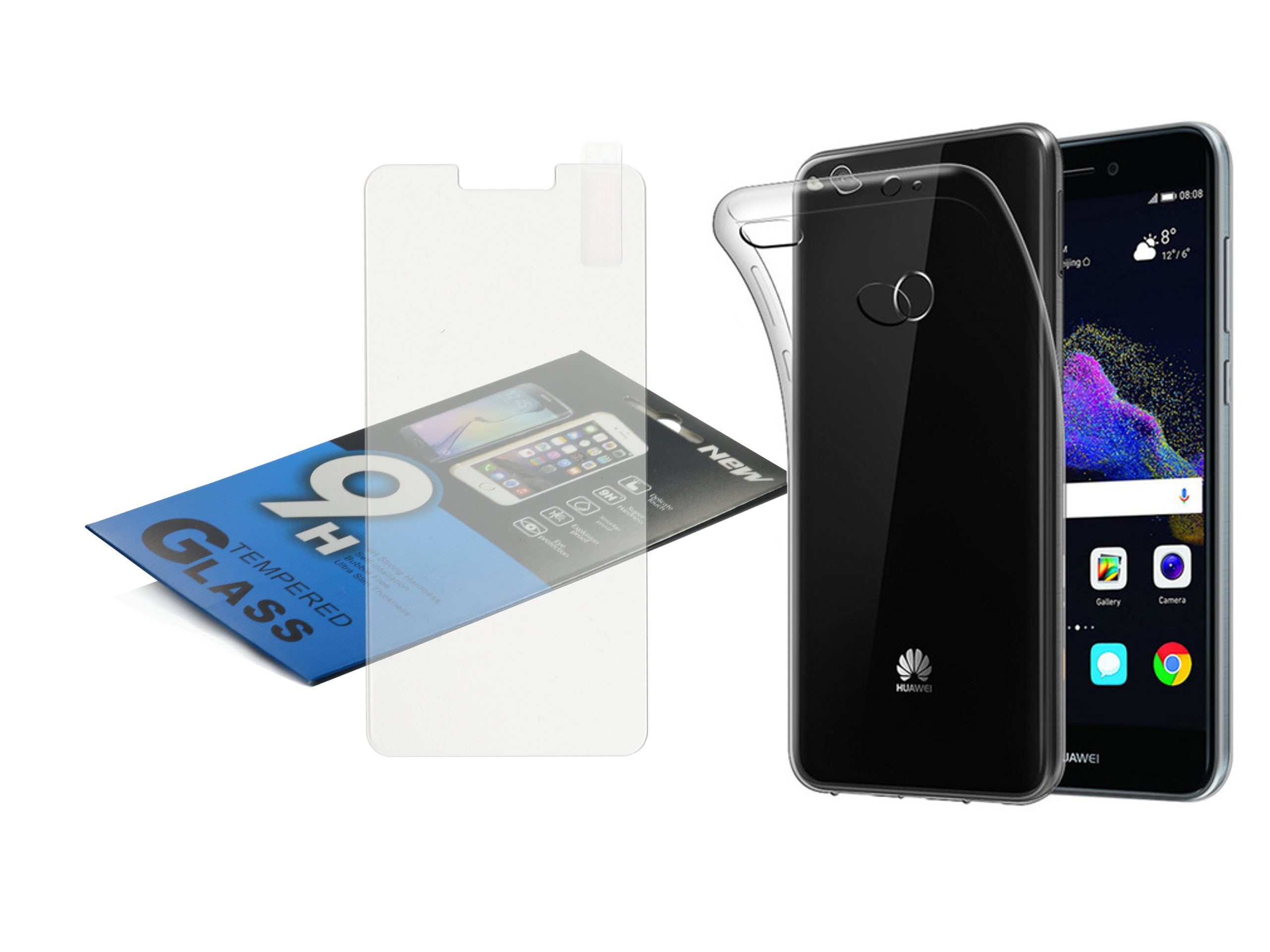 

Etui Guma Ultra Slim do Huawei P9 Lite 2017 Szkło