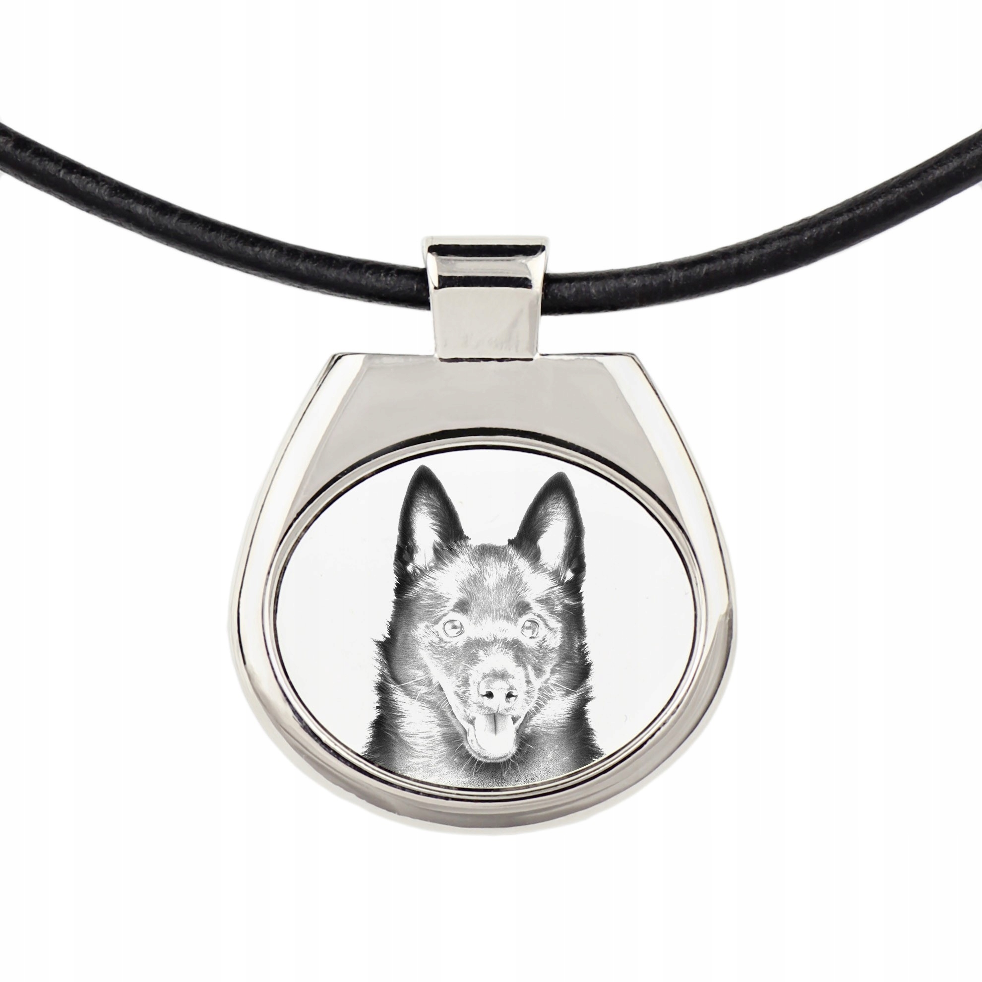 

Schipperke Naszyjnik zawieszka na rzemieniu