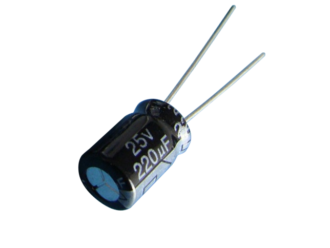 

Kondensator 220uF 25V 105`C 8x12mm - 5szt