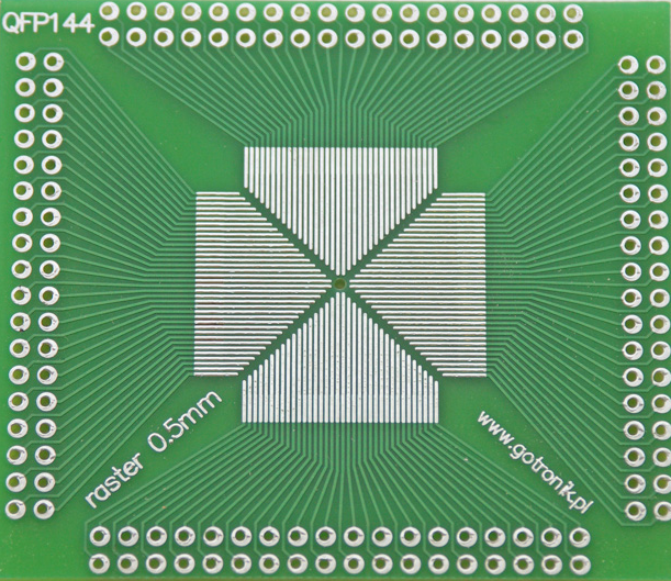 

Płytka drukowana TQFP144-pin raster 0.5mm PCB-088