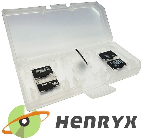 ETUI NA KARTY PAMIĘCI Henryx - 9 x SD/micro SD Wwa Producent inny