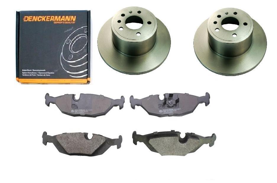 Kotouče Brzdové Bmw 3 E30 Zadní 258 mm Sada