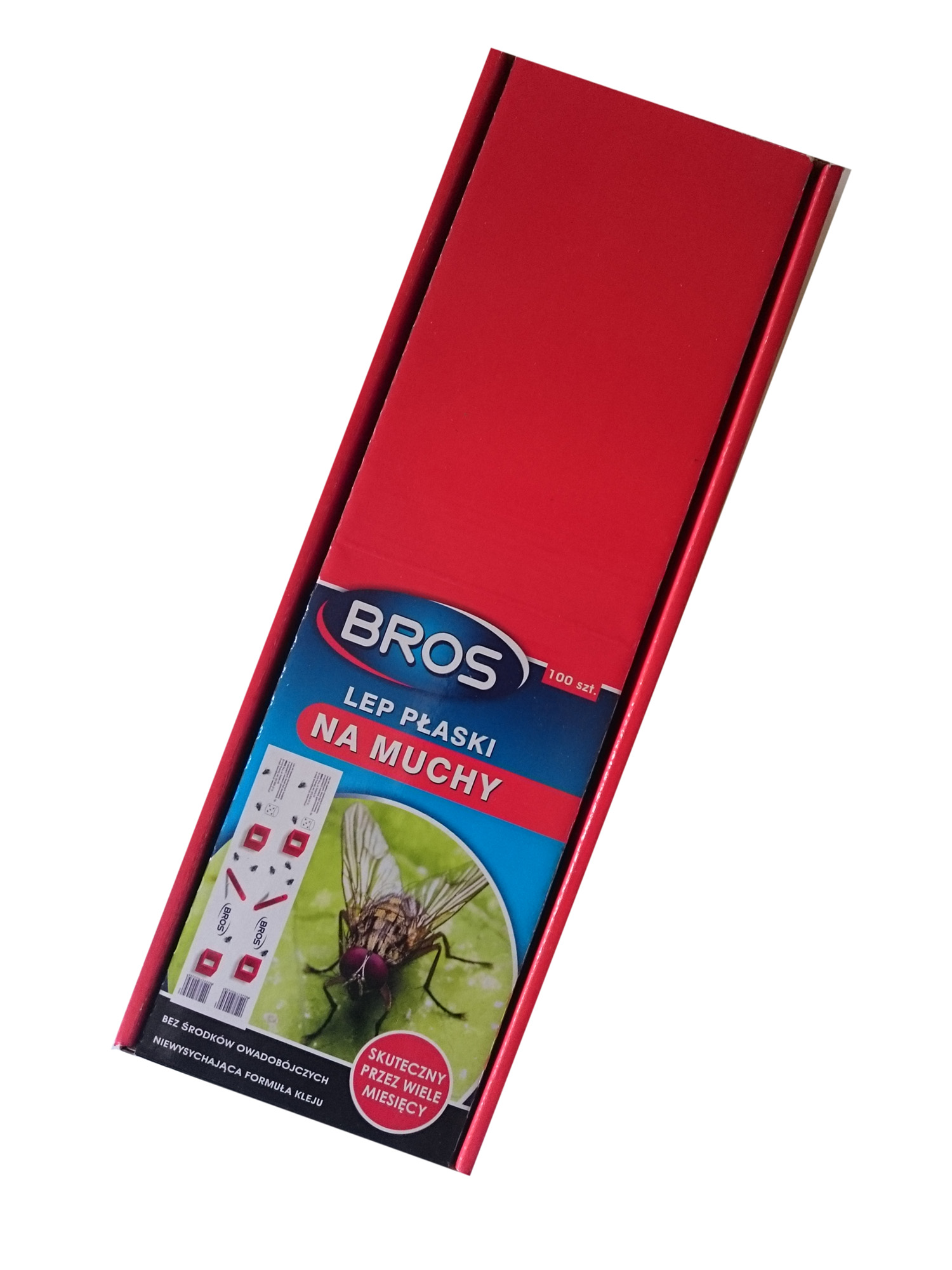 Lep Na Muchy 100szt Bros Much Lepy płaski
