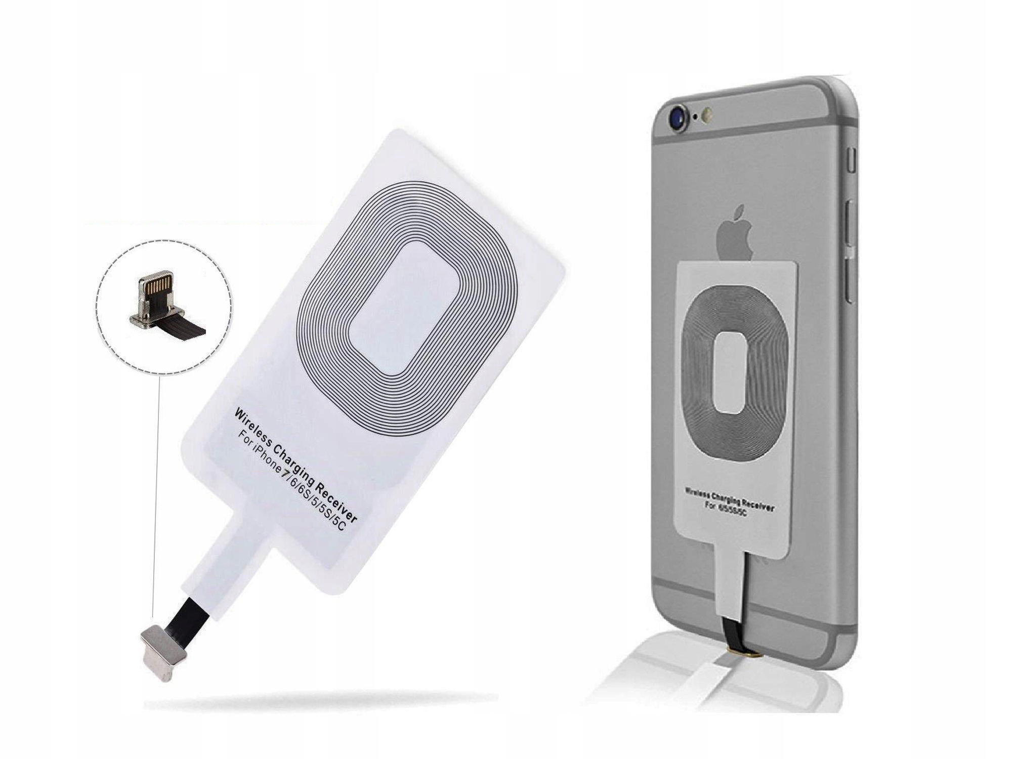 

Adapter Qi do Ładowania Indukcyjnego iPhone 5 5S