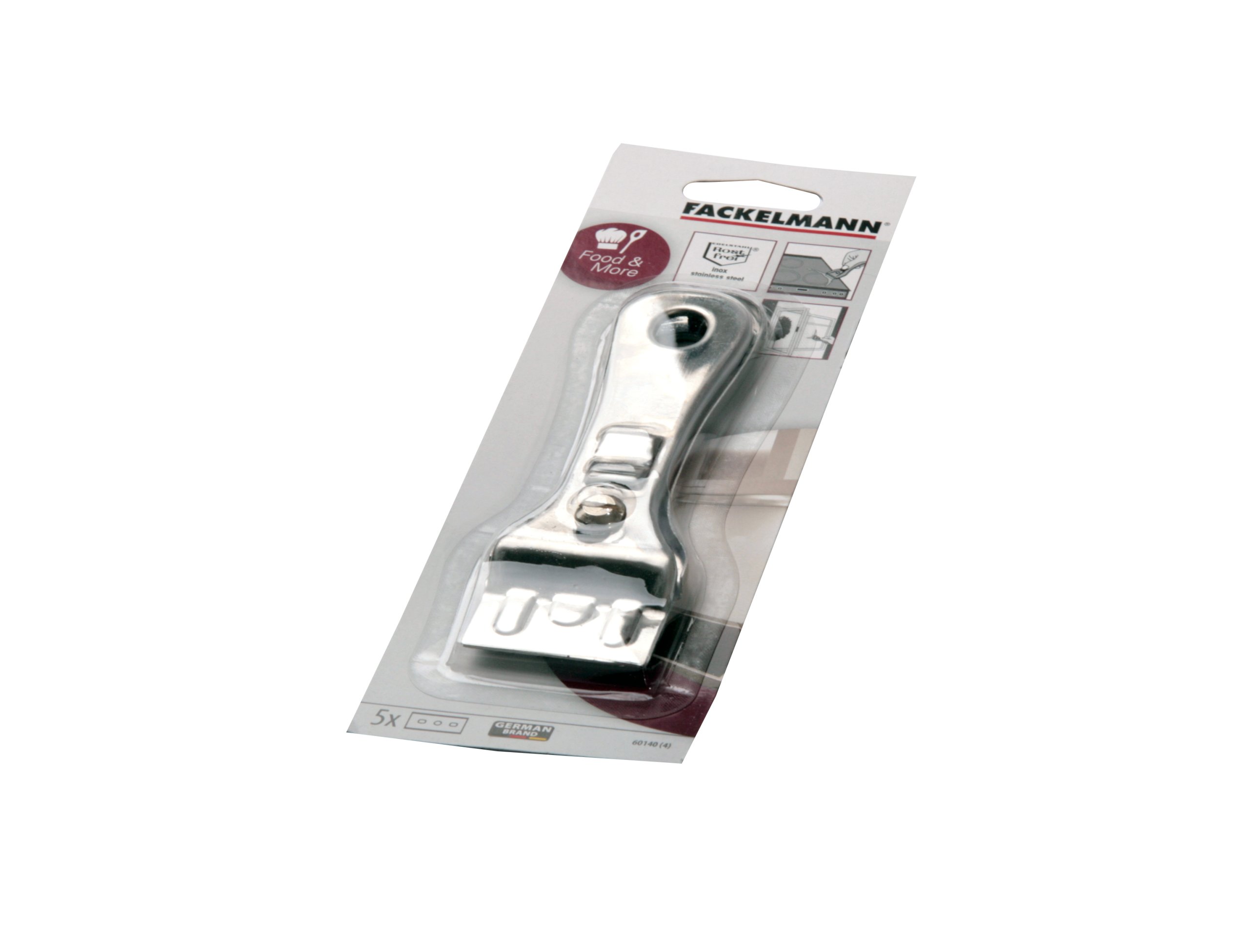 

Skrobaczka Do Płyt Inox 5OSTRZY Fackelmann 60140