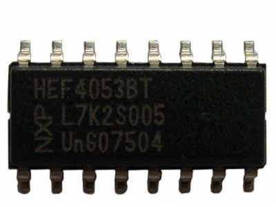 

HEF4053BT potrójny dwukanał. multiplexer Smd /2893