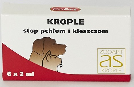 

Krople Pchły Kleszcze - Kot - Pies $