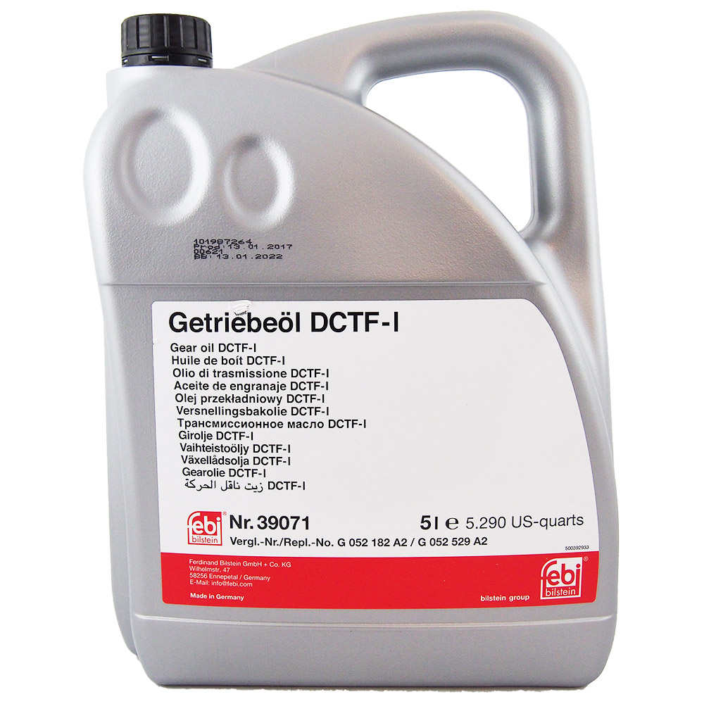 FEBI BILSTEIN 39071 OLEJ DO DSG VW G052182A2 5l 4027816390718 za 251 ...