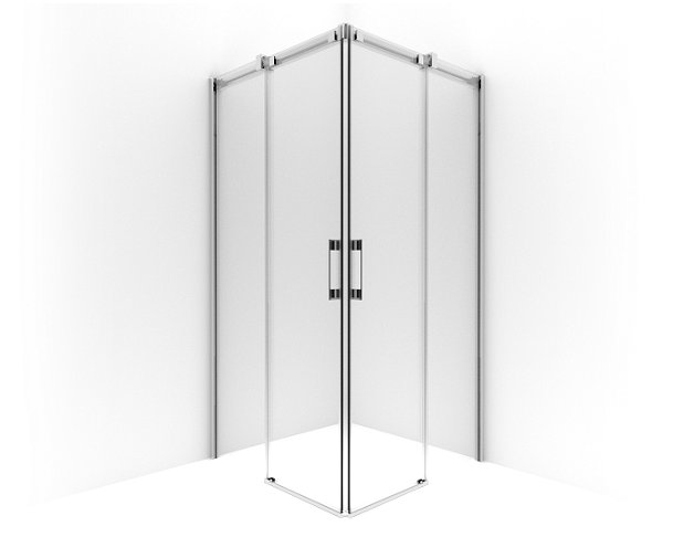 kabina Radaway Espera Kdd 80x80 Przejrzyste