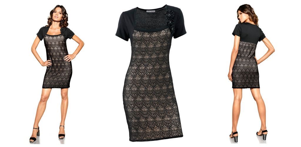 lucky1616 Krásné Šaty Na Svatební Hostinu 40-42 L-XL