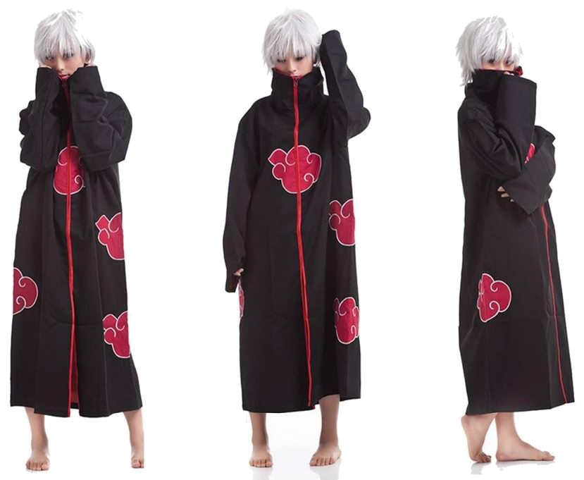 

Naruto Shippuuden Kostium Peleryna Akatsuki Strój