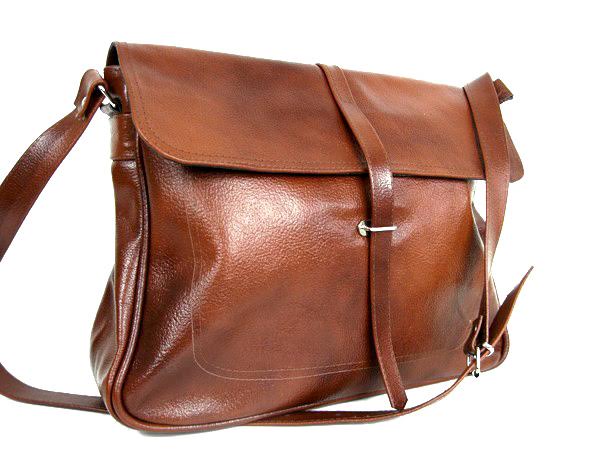 Torebka AKTÓWKA SKÓRZANA LISTONOSZKA - A4 Płeć kobieta