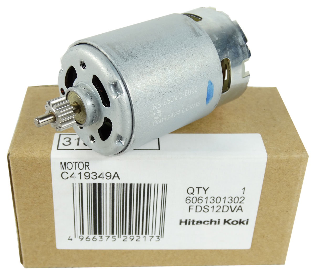 MOTOR PRE ORG SKRUTKOVAČ HITACHI DS12DVF3