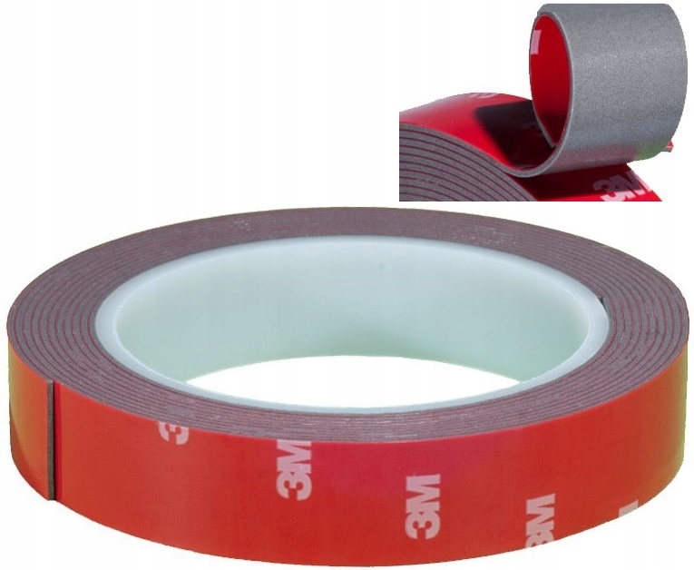 

6mm/3m Bardzo Mocna Taśma 3M Akrylowa Dwustronna