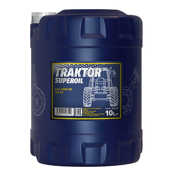 MANNOL ТРАКТОР SUPEROIL SUPEROL 15W-40 API CD 10L