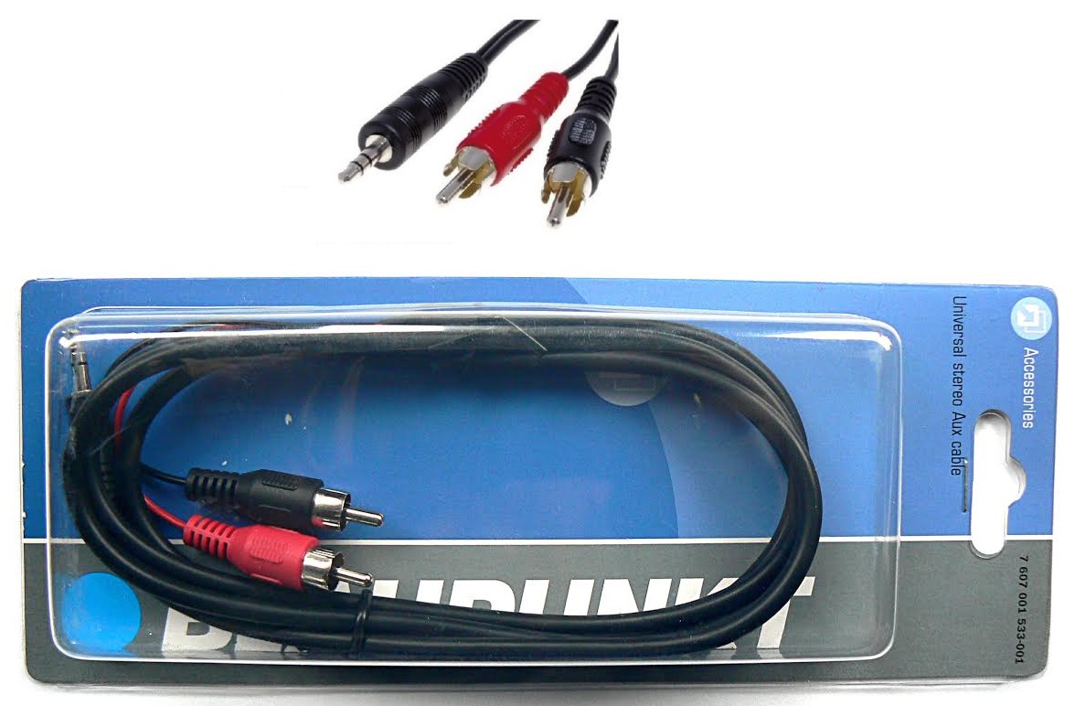 

Blaupunkt przewód kabel Aux Audio Jack - Rca 1,5m