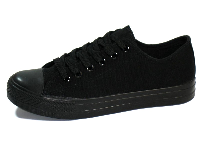 

Hit !!! Tenisówki Trampki TL151 All Black r.37
