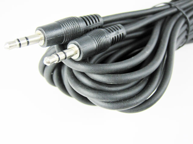 

kabel przewód audio jack stereo 3,5 wt / wt 10,0m