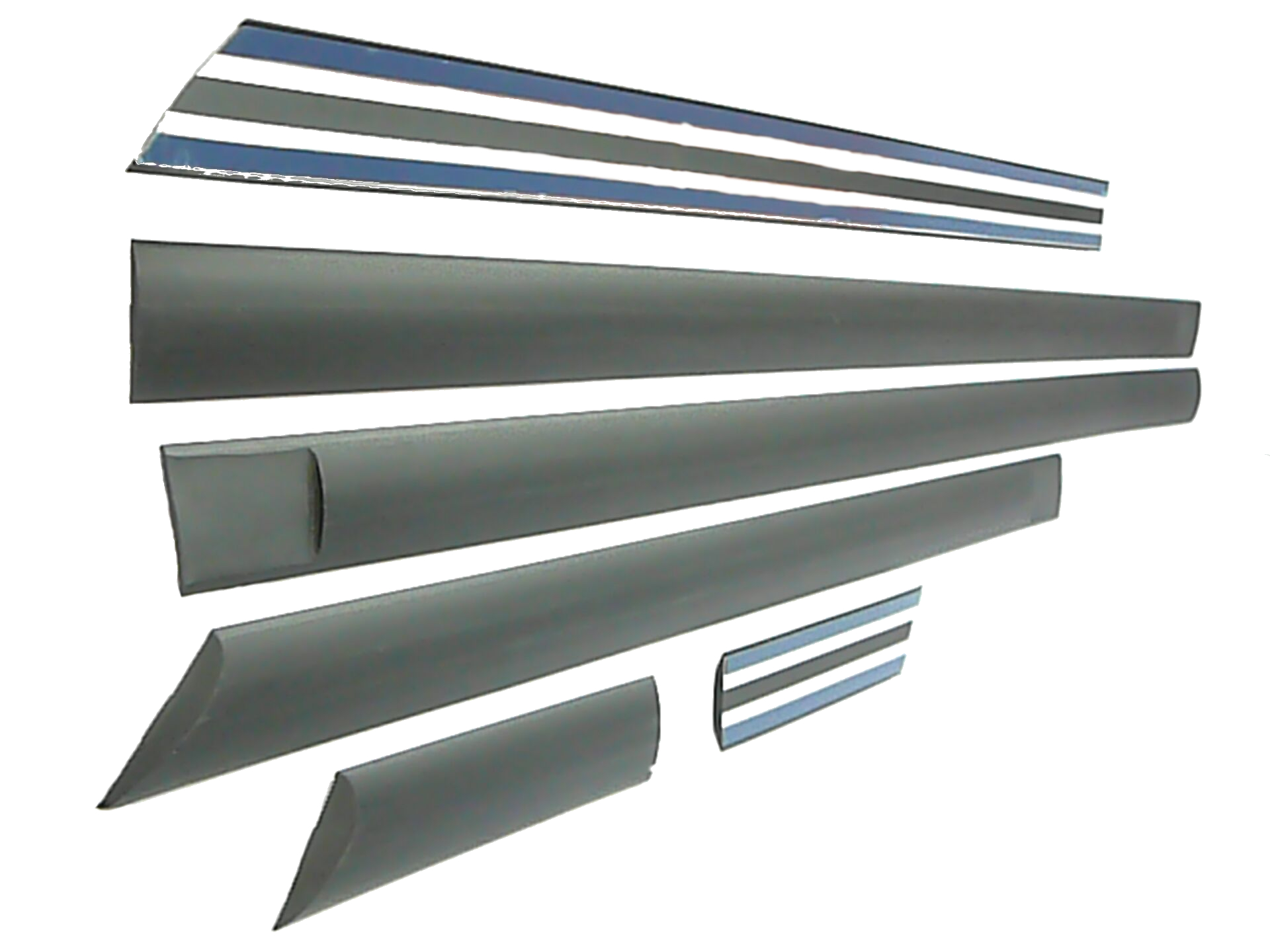 L5LD - LANOS Car moldings, Side decorative doors, set