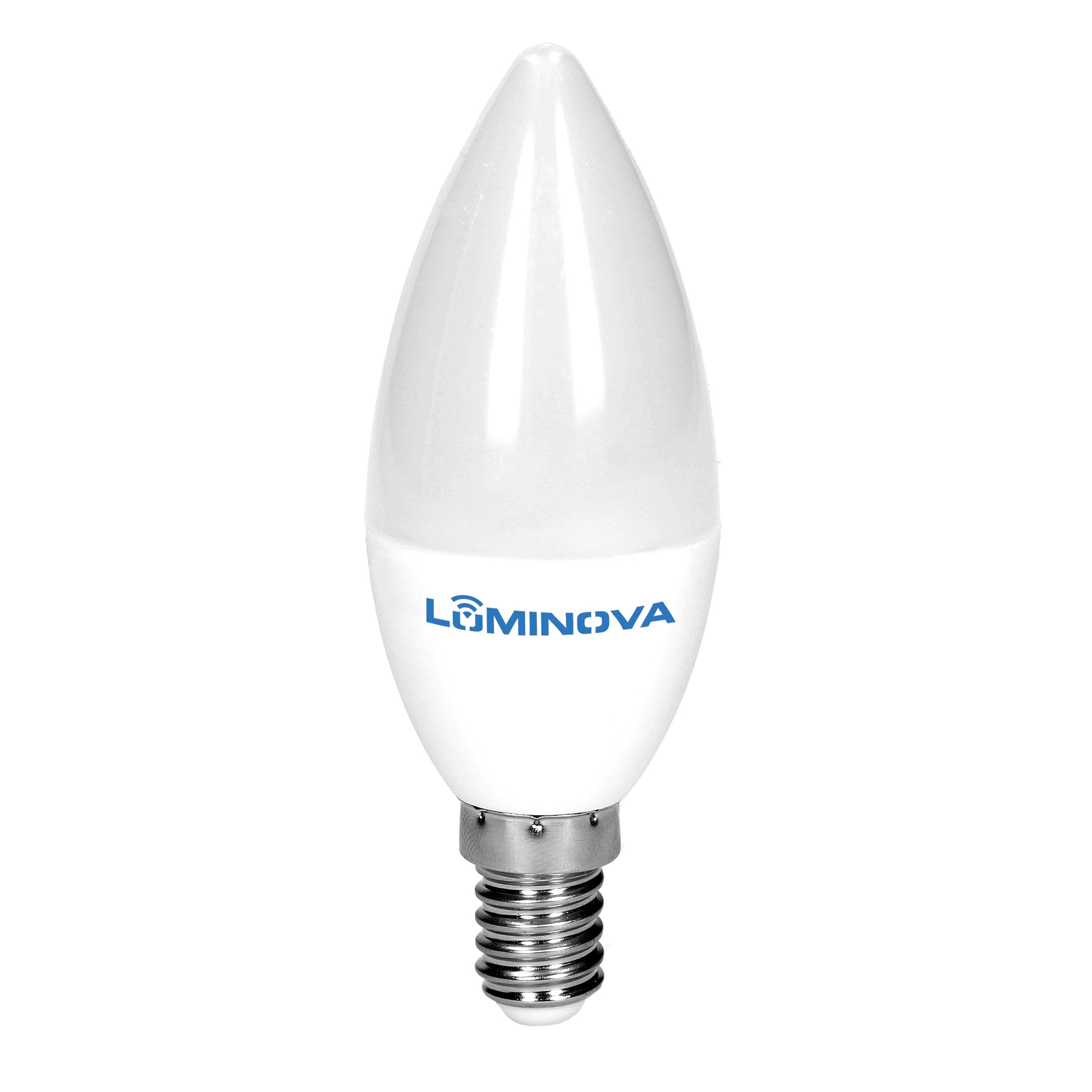 LED žiarovka SVIEČKA E14 3W 280lm =25W LUMINOVA