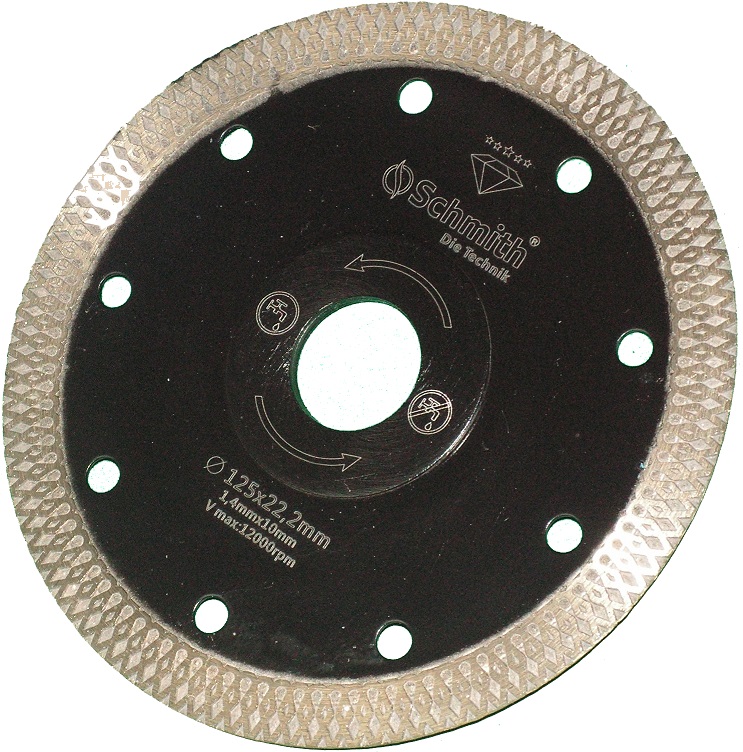 

Ultra cienka tarcza do cięcia Diamentowa 125 mm