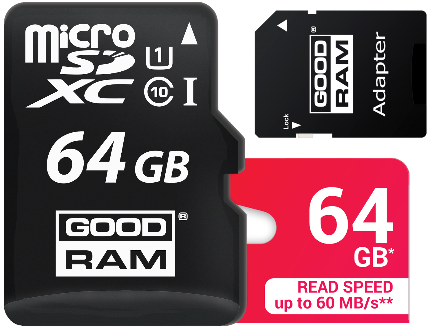 GoodRam Micro SDXC 64GB класс 10 UHS карта памяти