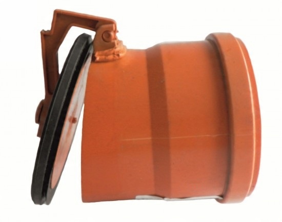 

Zasuwa burzowa końcowa klapa DN110