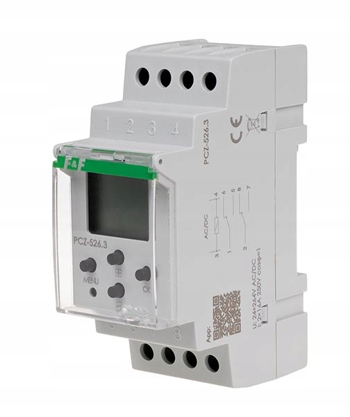 Реле времени двухканальное PCZ-522 код EA02.002.002 Евроавтоматика Товар на картинке можно купить.