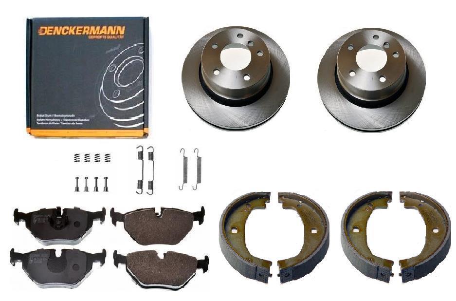 Kotouče Brzdové Destičky Bmw 3 E36 Zadní Sada 276 mm wen