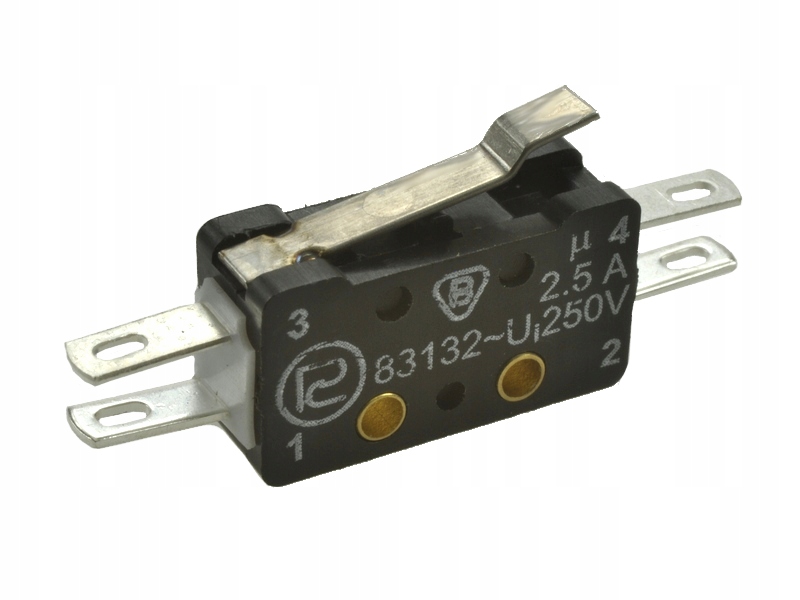 

Mikroprzełącznik 2,5A 250V 19,4x6,4x9,4mm