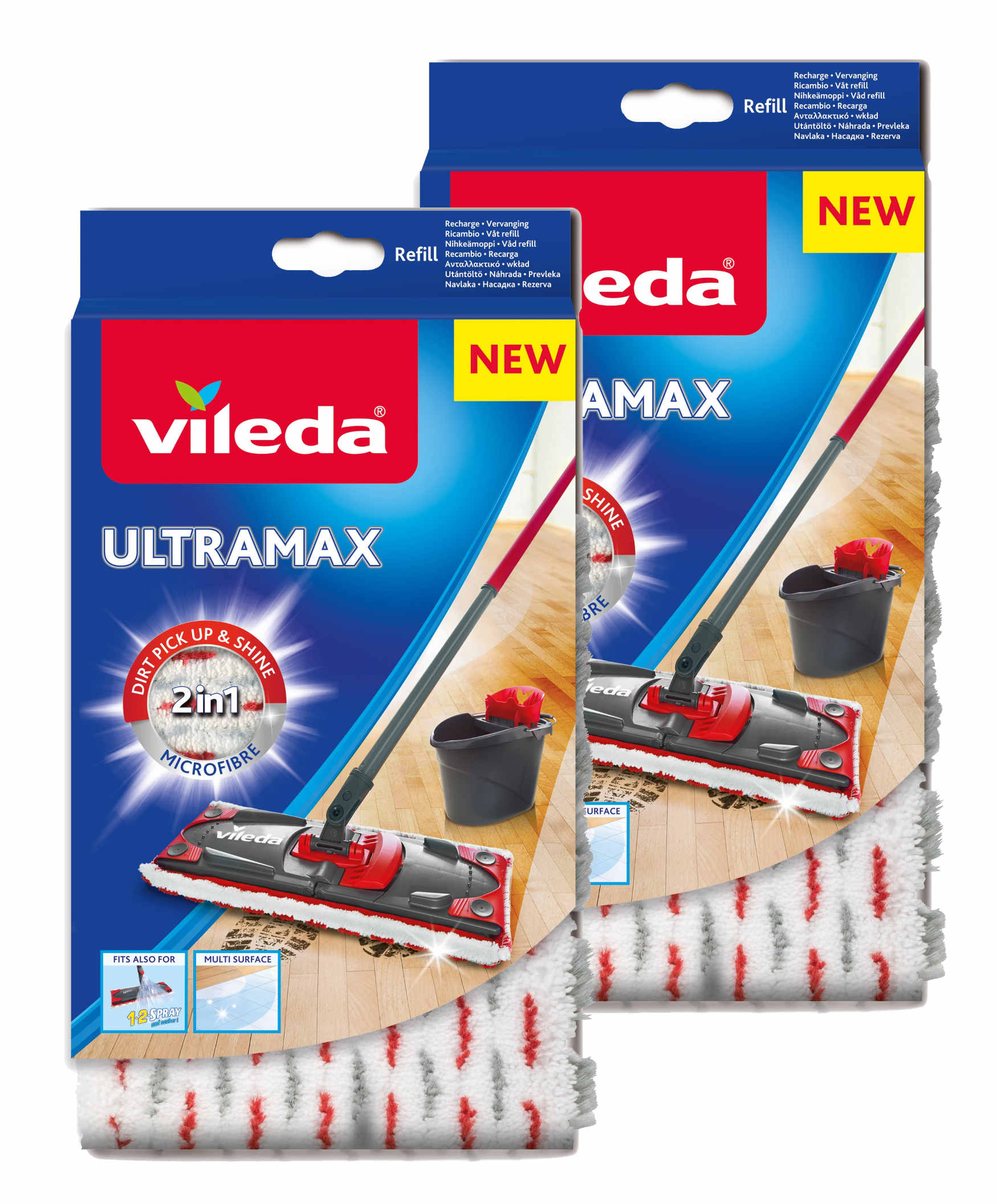 

Wkład Mopa Vileda Ultramax Ultramat 1-2 Spray 2szt